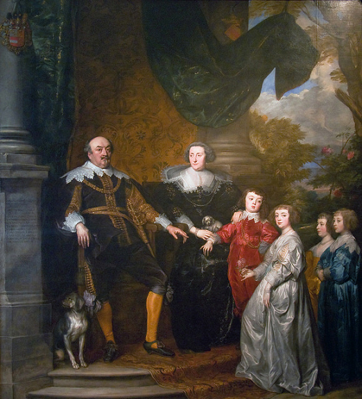 Johann VIII de Nassau-Siegen et d' Ernestine-Yolande de Ligne d'Amblise - portrait par école française